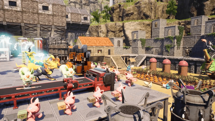 Nguồn gốc Palworld từ game factory simulation
