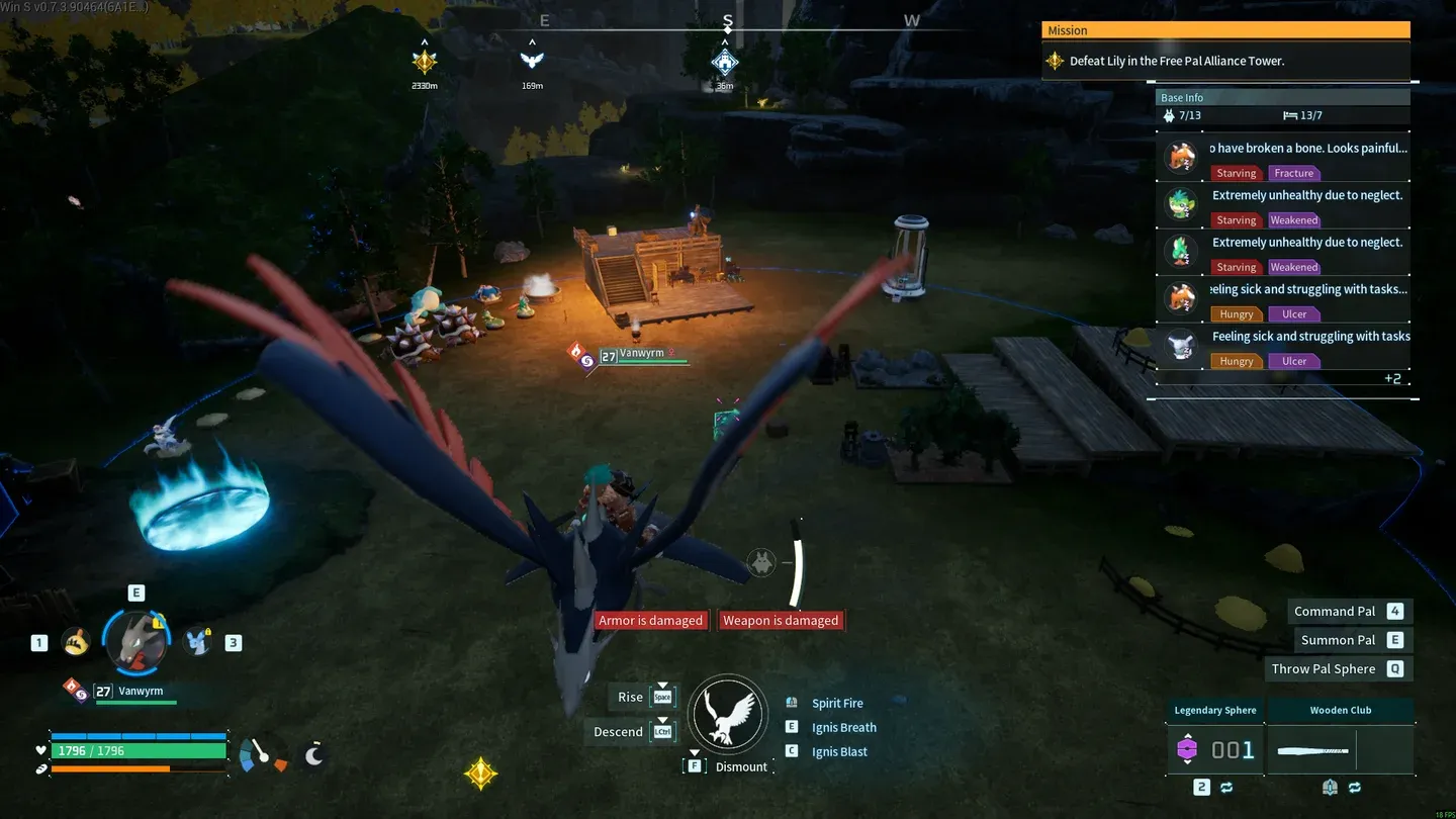 Cách Đánh Bại Mọi Tower Boss Chế Độ Hard Trong Palworld 2 Knocklem chuyển pha trong trận Hard